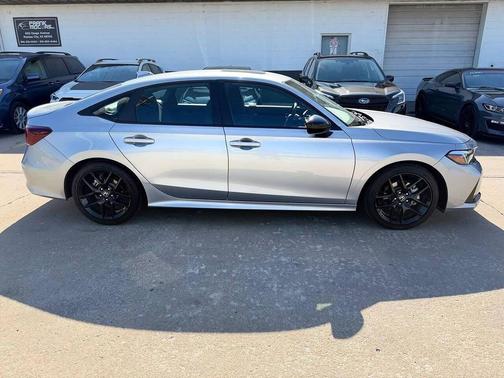 Gray 2026 Honda Civic Hybrid Sport