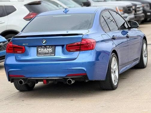 Blue 2016 BMW 328 xDrive
