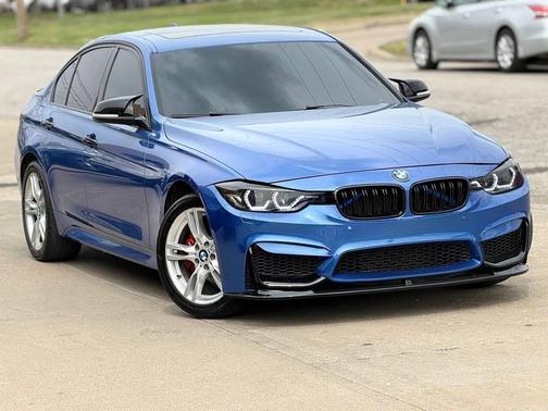 Blue 2016 BMW 328 xDrive