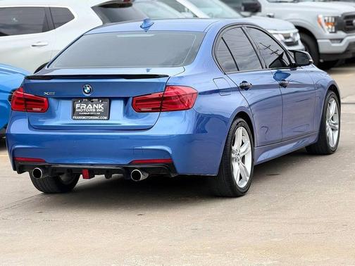 Blue 2016 BMW 328 xDrive