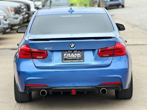 Blue 2016 BMW 328 xDrive