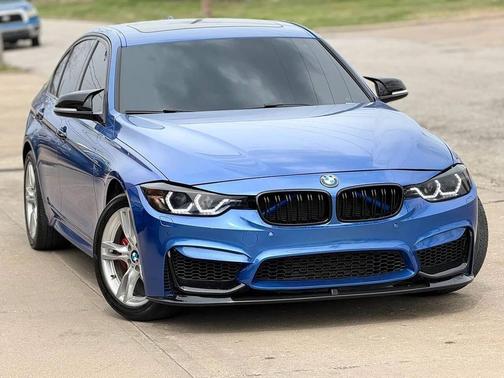 Blue 2016 BMW 328 xDrive
