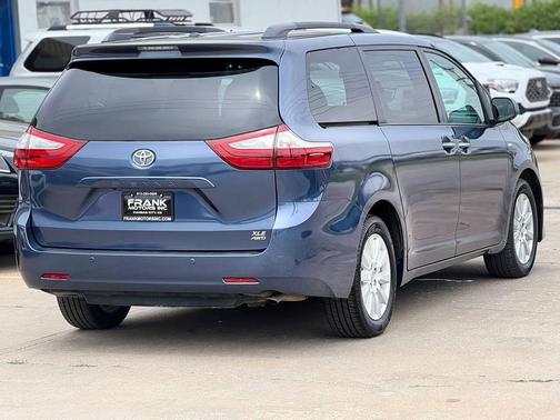 Blue 2017 Toyota Sienna XLE Premium