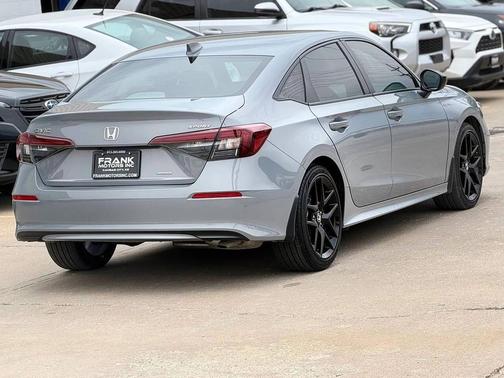 Urban Gray Pearl 2025 Honda Civic Hybrid Sport