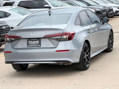 Urban Gray Pearl 2025 Honda Civic Hybrid Sport