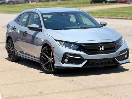 Lunar Silver Metallic 2021 Honda Civic Sport