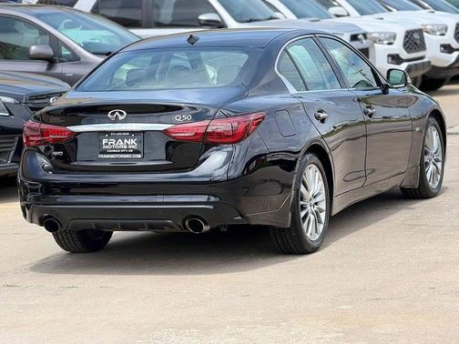 Black Obsidian 2019 INFINITI Q50 3.0t LUXE