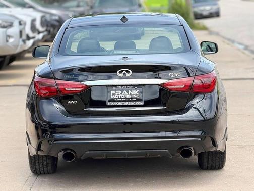 Black Obsidian 2019 INFINITI Q50 3.0t LUXE