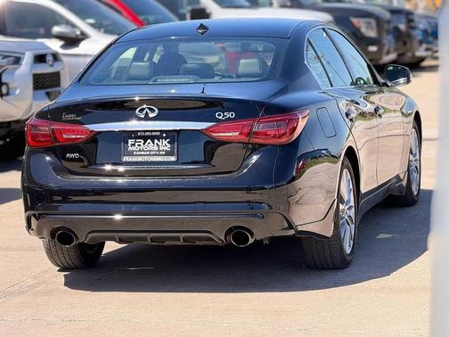 Black Obsidian 2019 INFINITI Q50 3.0t LUXE