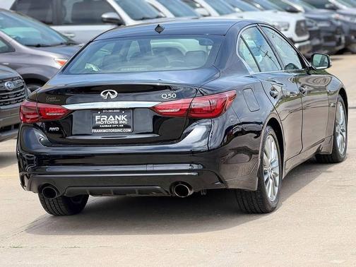 Black Obsidian 2019 INFINITI Q50 3.0t LUXE