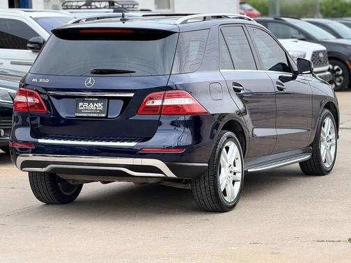 Lunar Blue Metallic 2013 Mercedes-Benz M-Class ML 350 4dr SUV