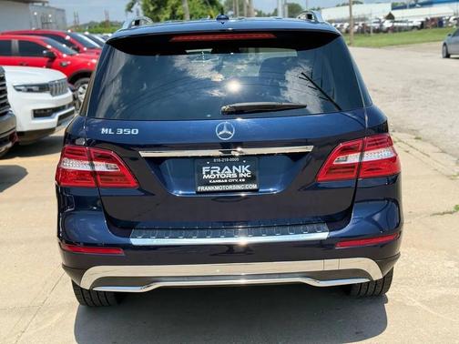 Lunar Blue Metallic 2013 Mercedes-Benz M-Class ML 350 4dr SUV