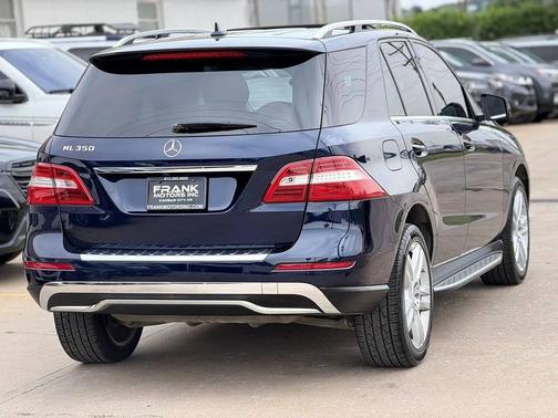 Lunar Blue Metallic 2013 Mercedes-Benz M-Class ML 350 4dr SUV