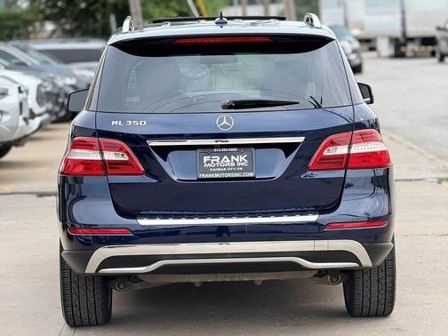 Lunar Blue Metallic 2013 Mercedes-Benz M-Class ML 350 4dr SUV