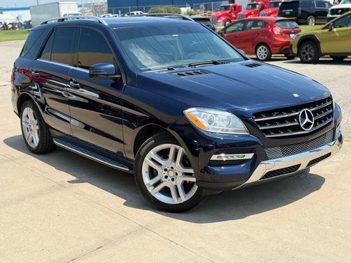 Lunar Blue Metallic 2013 Mercedes-Benz M-Class ML 350 4dr SUV