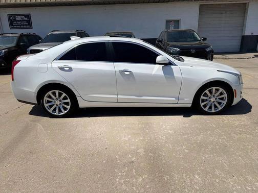 Crystal White Tricoat 2017 Cadillac ATS 2.0L Turbo