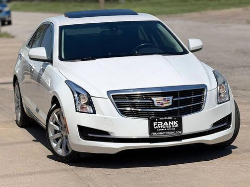Crystal White Tricoat 2017 Cadillac ATS 2.0L Turbo
