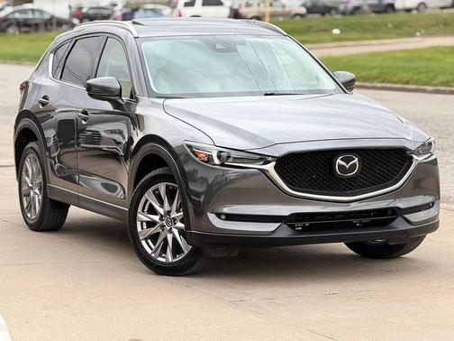 Machine Gray Metallic 2021 Mazda CX-5 Grand Touring