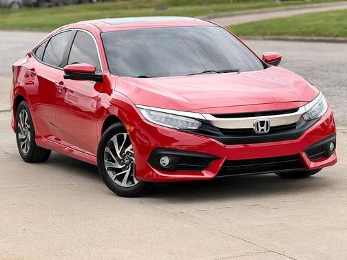 Rallye Red 2018 Honda Civic EX