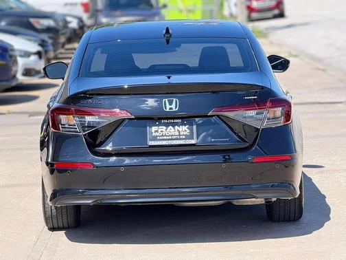 Crystal Black Pearl 2026 Honda Civic Hybrid Sport Touring