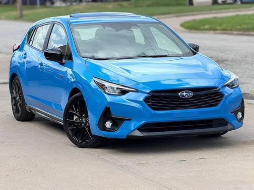 Blue 2024 Subaru Impreza RS
