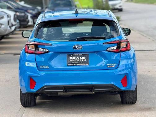 Blue 2024 Subaru Impreza RS