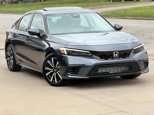 Meteorite Gray Metallic 2022 Honda Civic EX-L