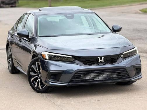 Meteorite Gray Metallic 2022 Honda Civic EX-L
