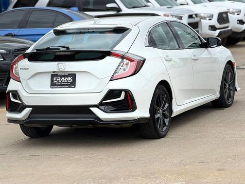 Platinum White Pearl 2020 Honda Civic EX-L