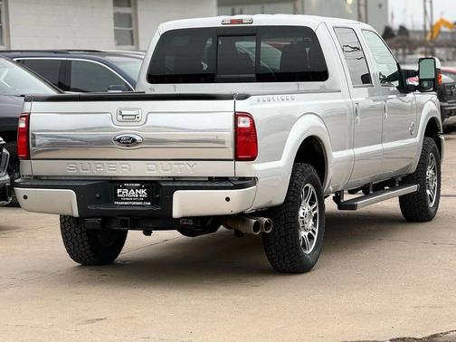 Sterling Gray Metallic 2014 Ford F-250 Platinum