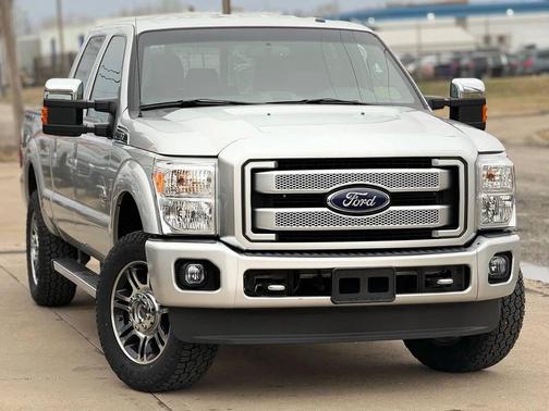 Sterling Gray Metallic 2014 Ford F-250 Platinum