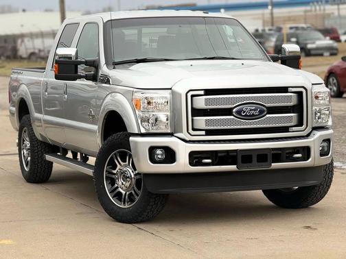 Sterling Gray Metallic 2014 Ford F-250 Platinum
