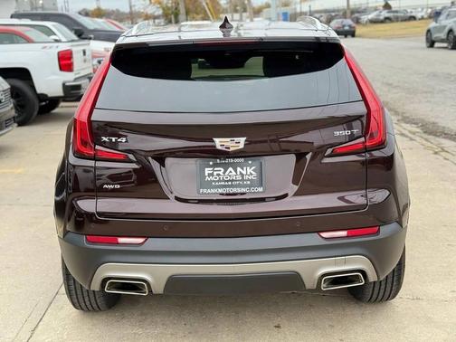 Burgundy 2021 Cadillac XT4 Premium Luxury