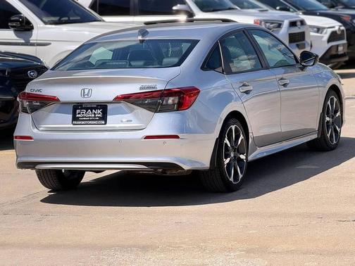 Gray 2025 Honda Civic Hybrid Sport Touring