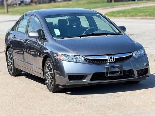 Gray 2010 Honda Civic LX