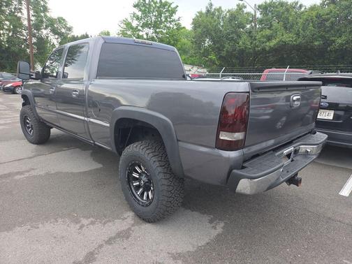 Cadet Blue Metallic 2005 GMC Sierra 2500 SLT H/D Crew Cab