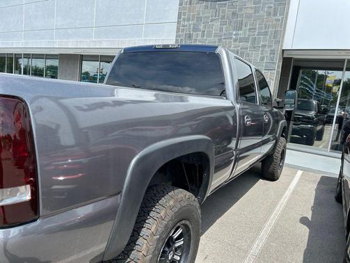 Cadet Blue Metallic 2005 GMC Sierra 2500 SLT H/D Crew Cab