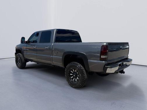 Cadet Blue Metallic 2005 GMC Sierra 2500 SLT H/D Crew Cab