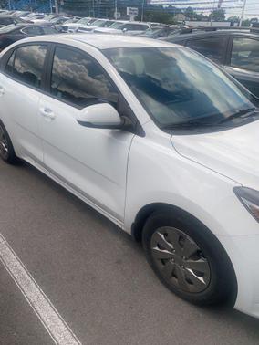 Clear White 2020 Kia Rio S