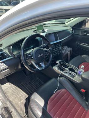 Snow White Pearl 2019 Kia Optima SX Turbo