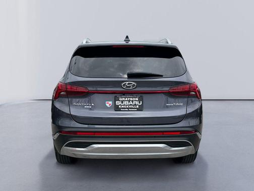 Lagoon Blue 2021 Hyundai SANTA FE HEV Blue