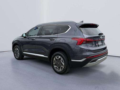 Lagoon Blue 2021 Hyundai SANTA FE HEV Blue