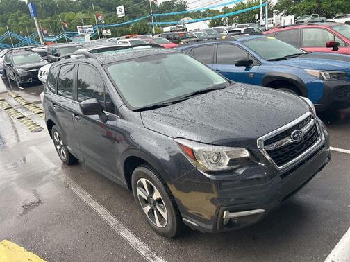 Dark Gray Metallic 2018 Subaru Forester 2.5i Limited