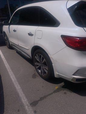 White Diamond Pearl 2019 Acura MDX 3.5L w/Advance Package
