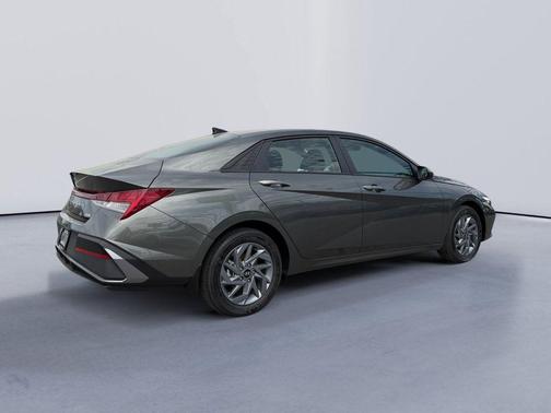Amazon Gray 2026 Hyundai ELANTRA HEV Blue