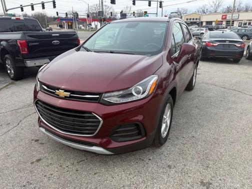 Crimson Metallic 2017 Chevrolet Trax LT
