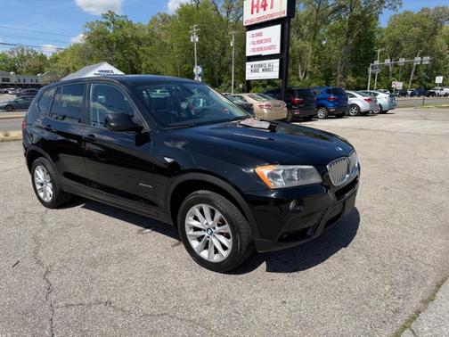 Black Sapphire Metallic 2012 BMW X3 xDrive28i