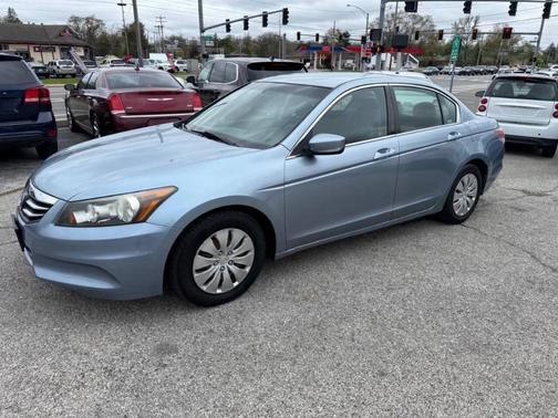 Celestial Blue Metallic 2012 Honda Accord LX