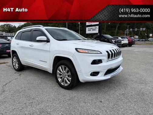 Bright White Clearcoat 2017 Jeep Cherokee Overland