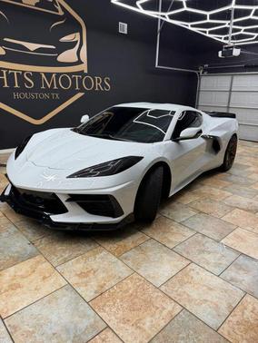 Arctic White 2021 Chevrolet Corvette Stingray w/2LT